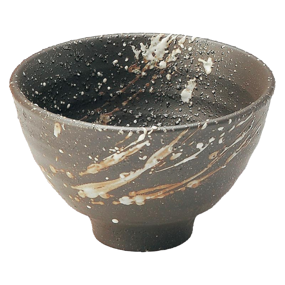 和食器 どんぶり おしゃれ 11cm 360ml 和食器 茶漬け碗 四季彩陶器 美濃焼 業務用 吹雪 けずり小丼 11.4cm 52932050