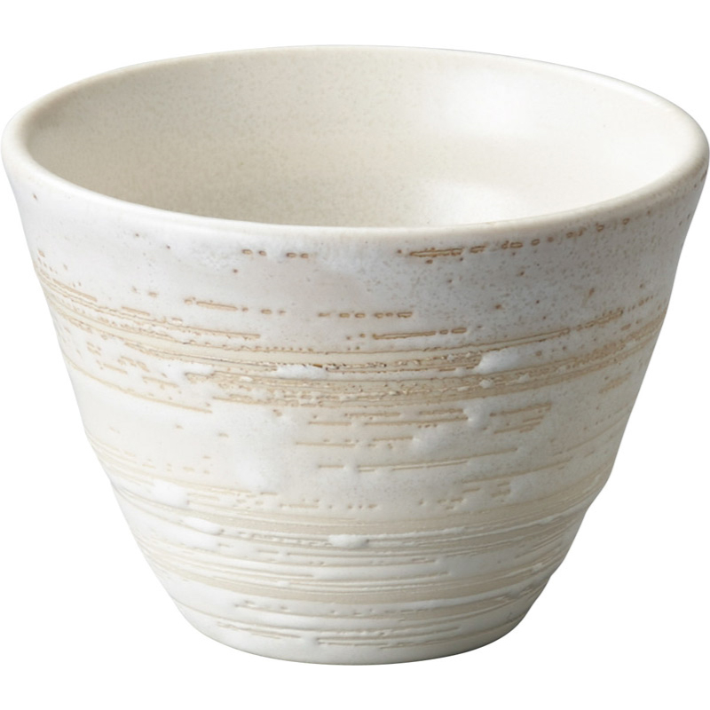 和食器 モダン ボウル 食器 茶碗 湯呑み 陶器 おしゃれ 9cm 220ml 四季彩陶器 美濃焼 業務用 ひより リップル碗 ミニ 53112071