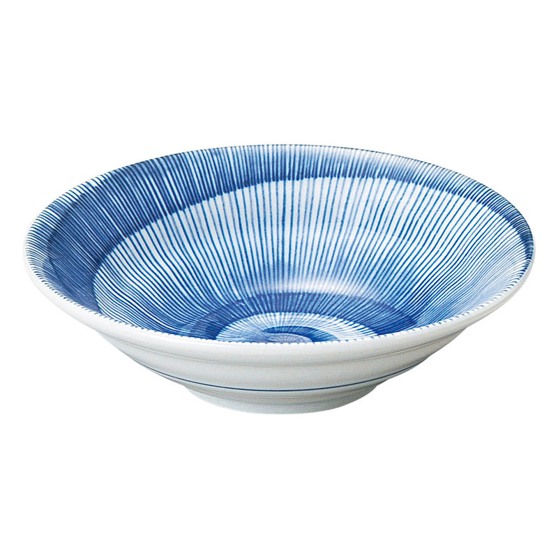 小鉢 14cm 260ml 和食器 おしゃれ 小鉢 陶器 四季彩陶器 美濃焼 業務用 藍日傘 4.5鉢 53181057