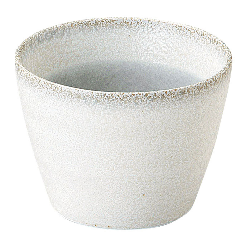 つゆ入れ 蕎麦猪口 210ml グレー おしゃれ 和食器 陶器 四季彩陶器 美濃焼 業務用 月の香 54588095