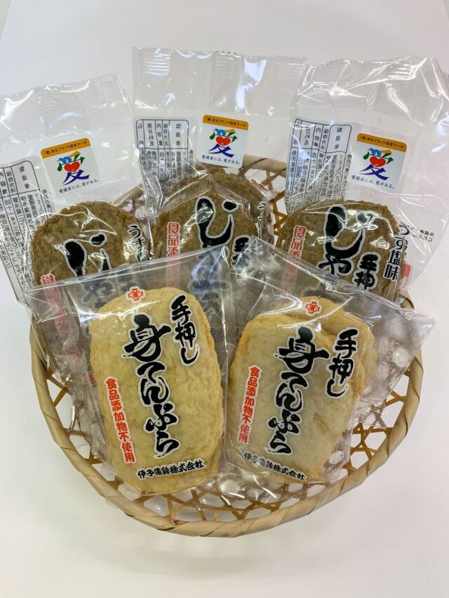 【愛媛県】手押しじゃこ天・身天ぷらセット(冷蔵)