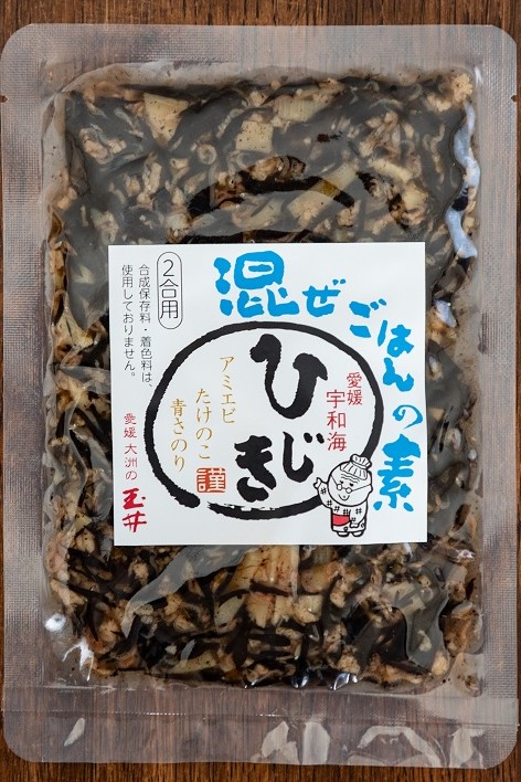 【愛媛県】混ぜご飯の素ひじき・ちりめん・穂先たけのこ詰め合わせ