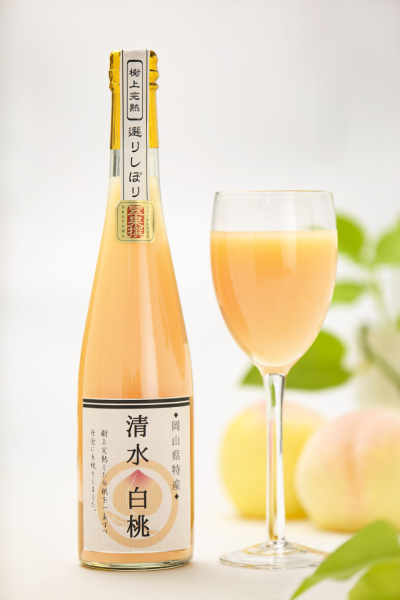 【岡山県】翠果撰 岡山清水白桃ドリンク 果汁60% 500ml 1本化粧箱入り【産地直送・同梱不可】