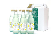 【徳島県】きとうゆずサイダー　340ｍｌ×6本セット【ギフト箱入り】