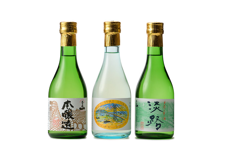 【千年一酒造・銘酒セット】酒味三昧（3本入セット 枡付き）各300ml