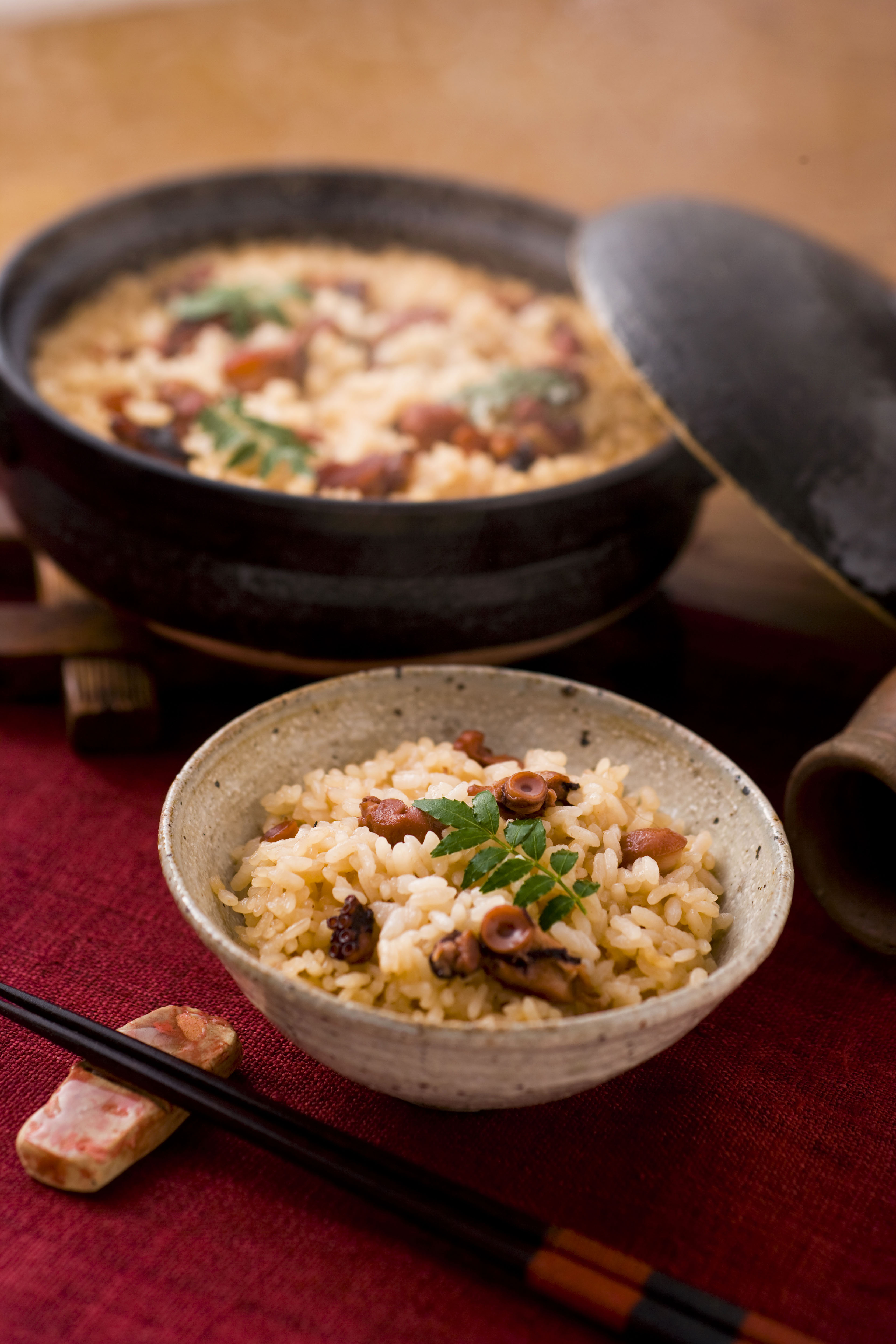 【兵庫県】明石たこ　たこめしの素（３合用）３袋入り【冷凍】