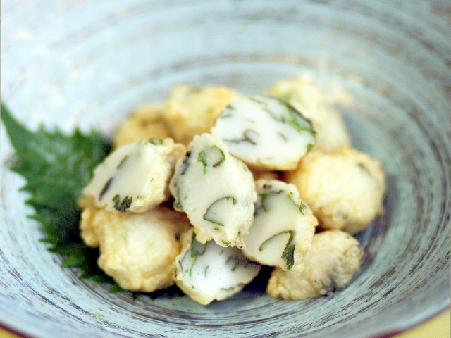 青じそ天　カット