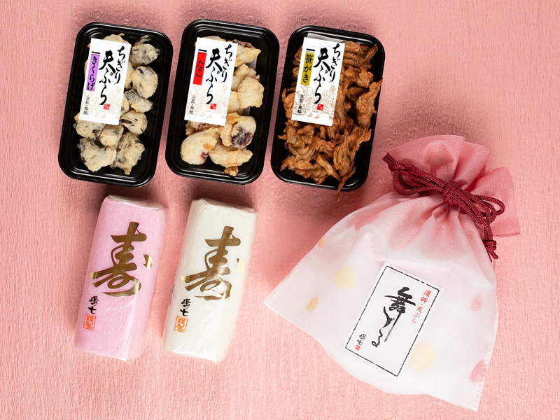 ぷちギフト（寿　ちぎり天３種）