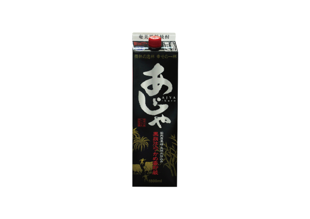 あじゃ黒紙パック２５度１８００ｍｌ