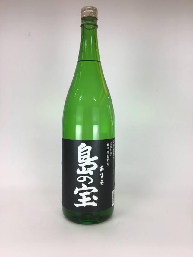 黒糖焼酎 「島の宝 純 黒麹仕込み」 25度1800ml