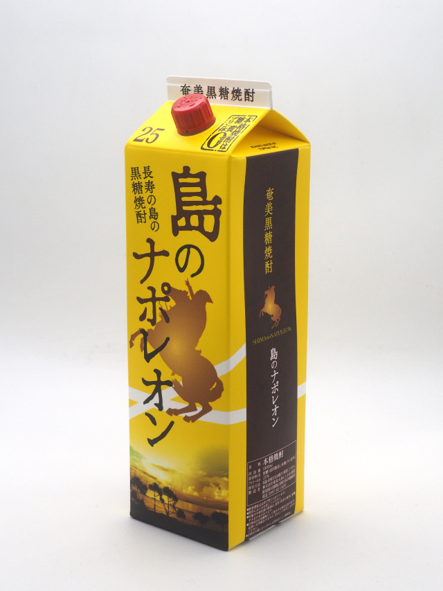 島のナポレオン 紙パック ２５度 １８００ml　１本