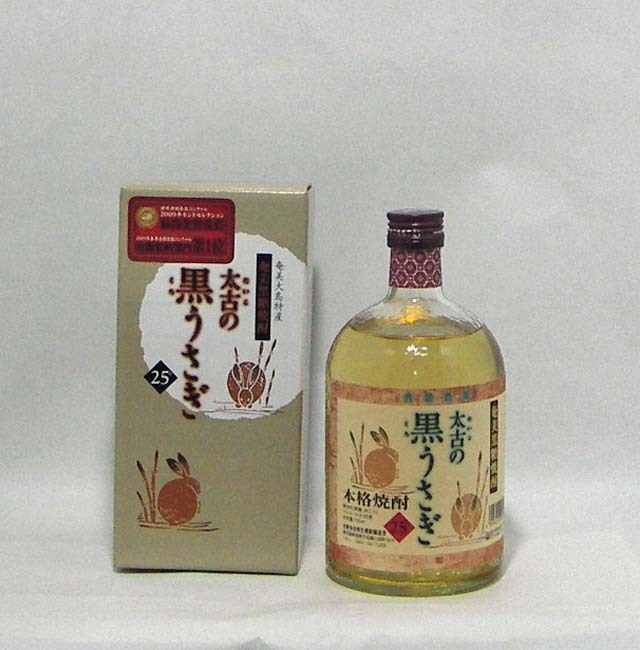 太古の黒うさぎ２５度７２０ｍｌ(化粧箱入り）