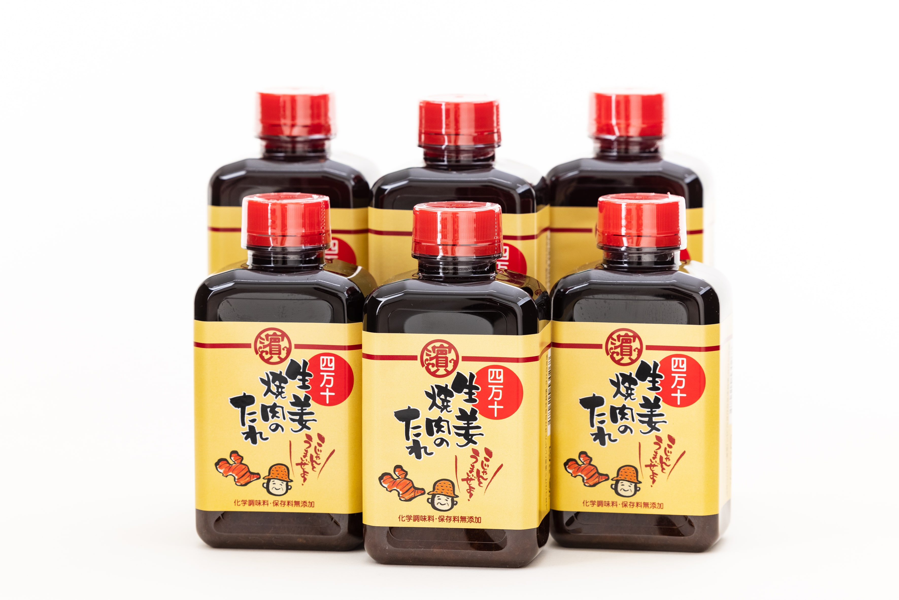 生姜焼き　しまんとハマヤオリジナル　生姜焼きのタレ420ｇ　6本分け分けセット　送料無料