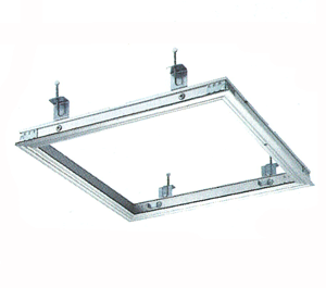 天井点検口 CXBW60 外枠寸法616.8mm 開口寸法606mm アルミ製