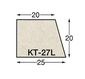 発泡目地棒KT-27L