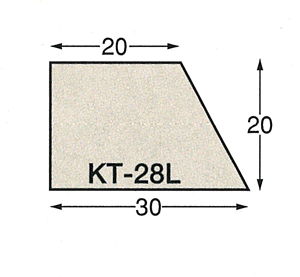 発泡目地棒KT-28L