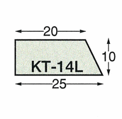 発泡目地棒KT-14L
