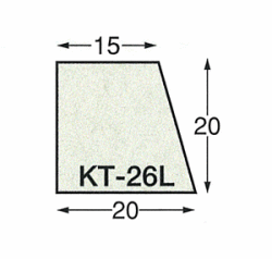 発泡目地棒KT-26L