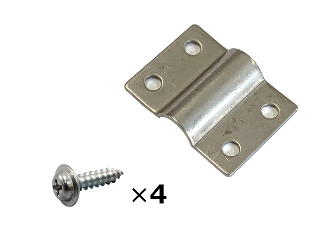 【部品】ワンタッチ舗装下駄　サドル金具（左右共通）