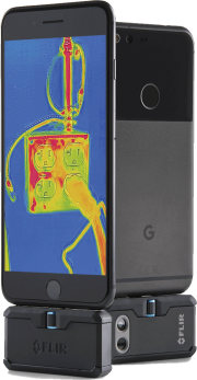 Flir One 赤外線サーモグラフィカメラ Teledyne FLIR、初のワイヤレスモバイル赤外線サーモグラフィ