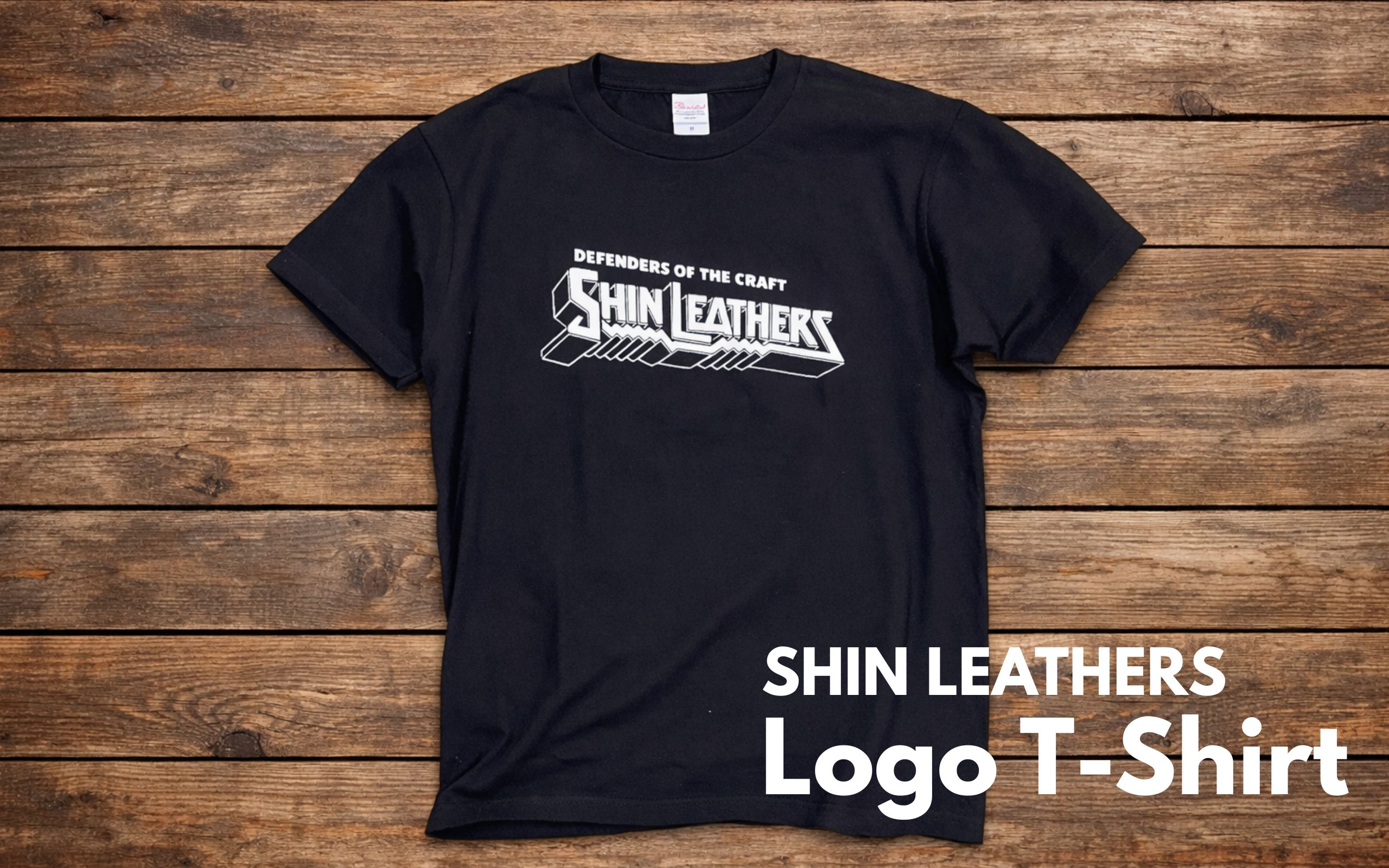 ロゴTシャツ/SHINLEATHERS