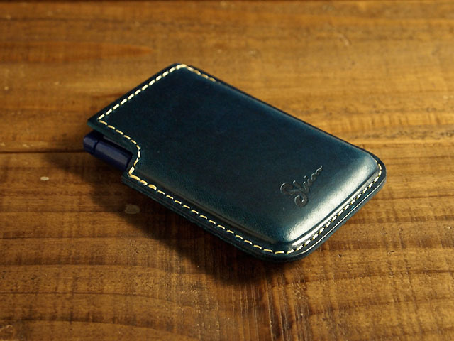 ビジネスシーンでも使ます!!レザー製ミンティアケース/本革製