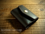 イタリアンレザー製コインケース