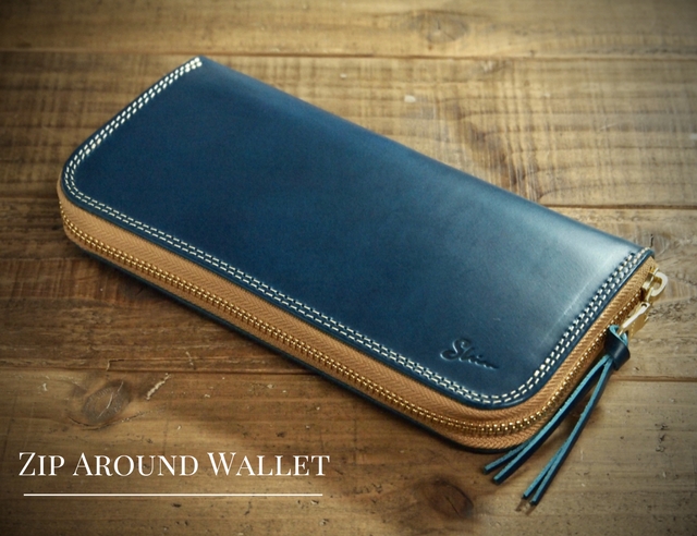 重厚感、耐久性を重視した定番長財布!!ラウンドファスナーウォレット