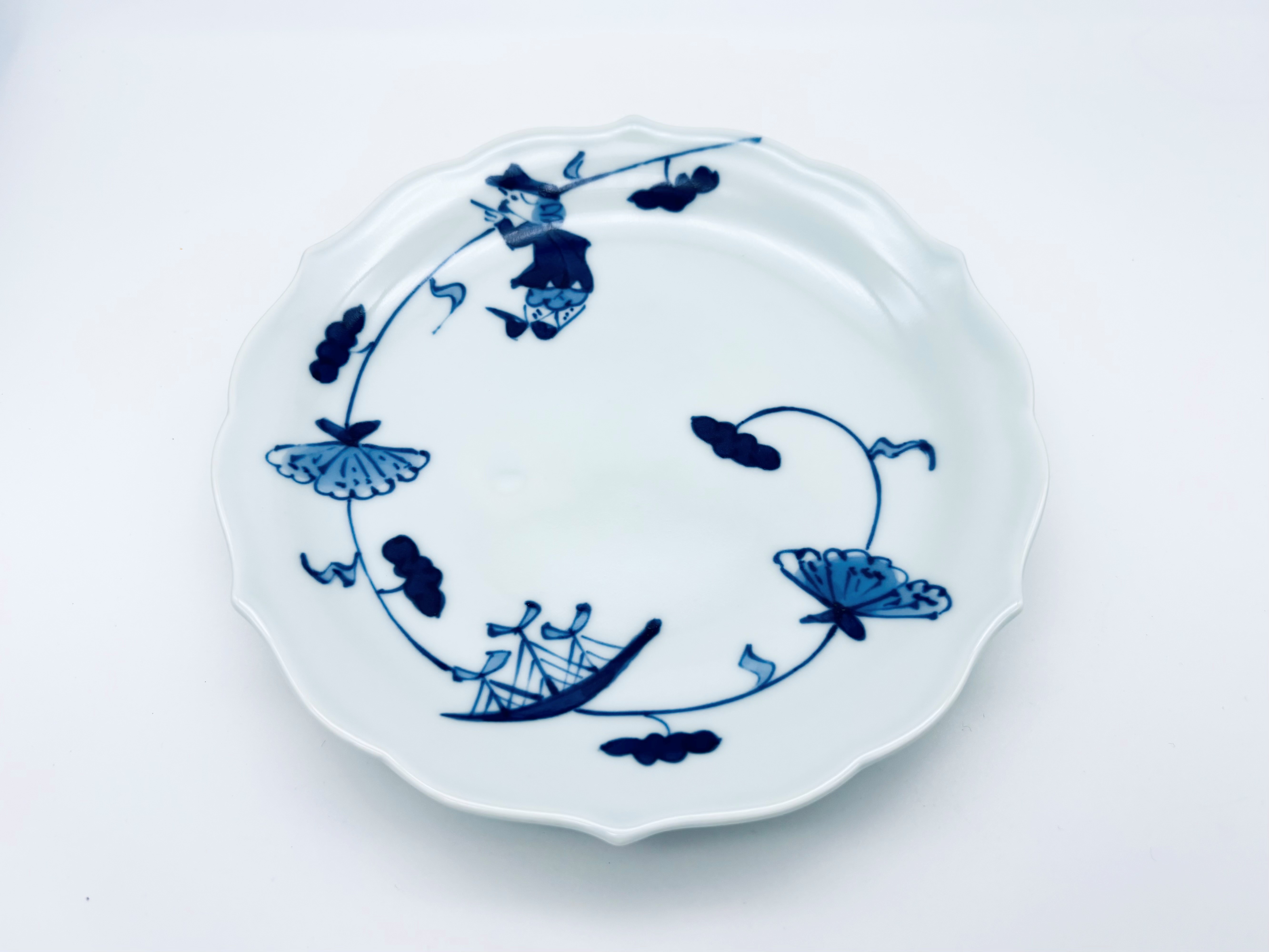 牡丹唐草異人桔梗渕台皿