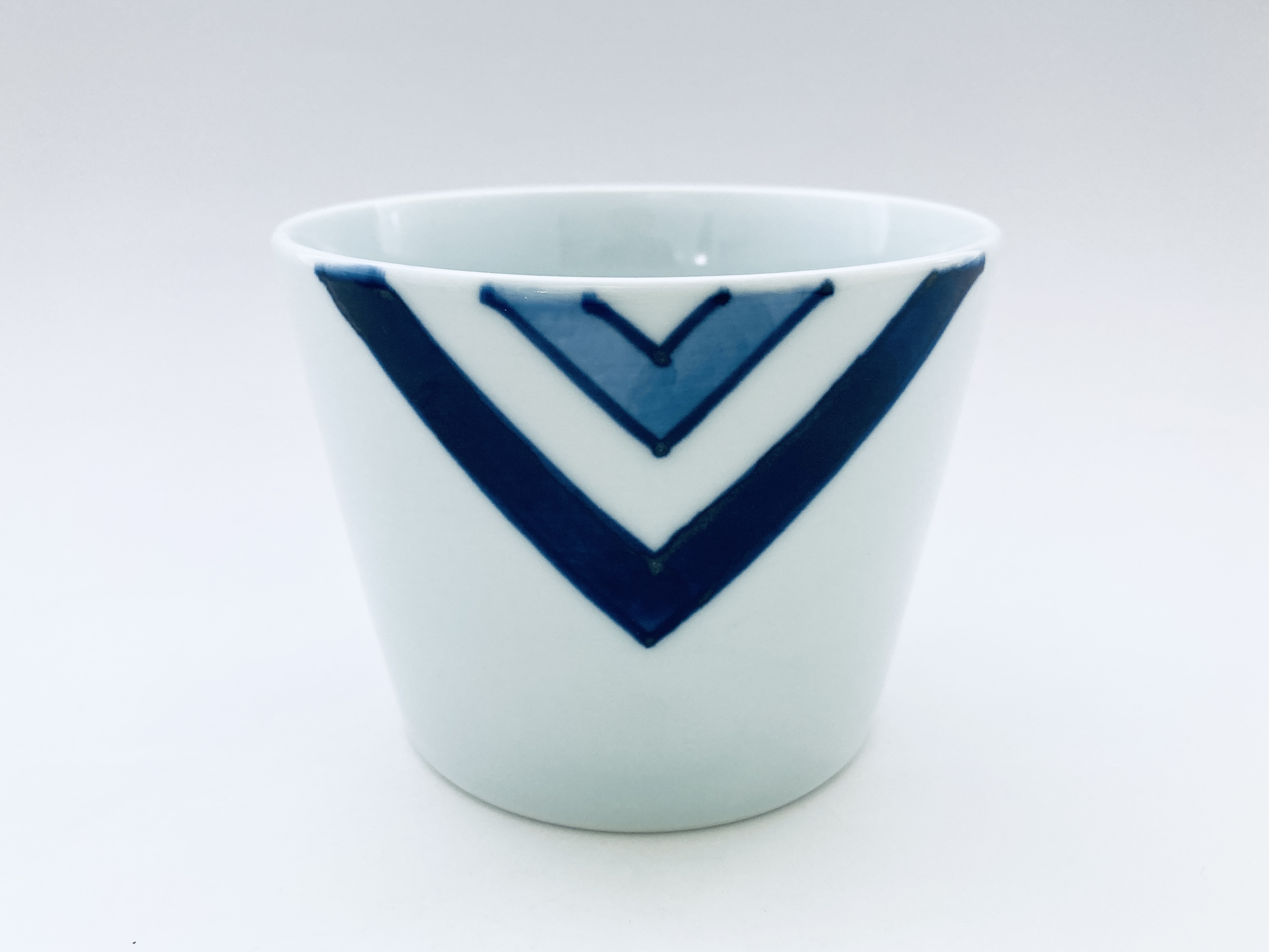 EDOフラワーポット しん窯青花（底穴無）