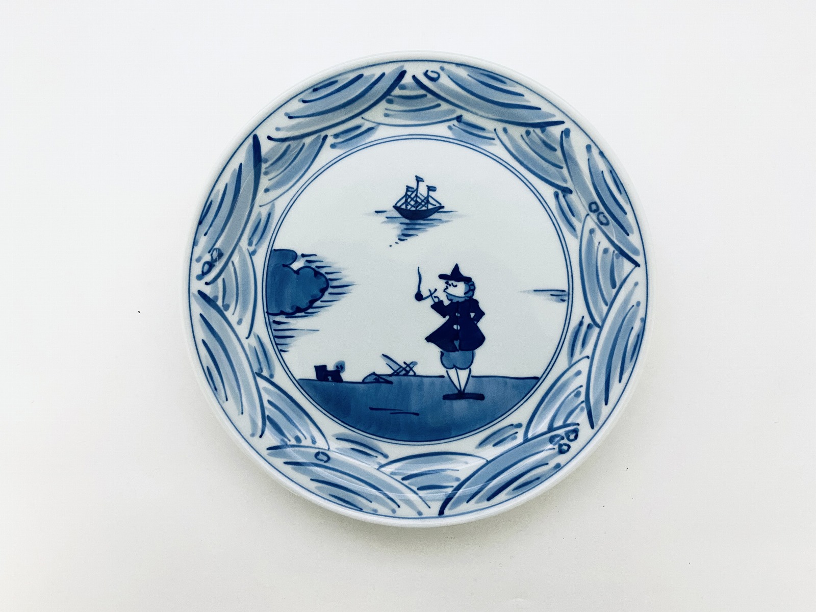 長崎紋玉渕８寸ミート皿