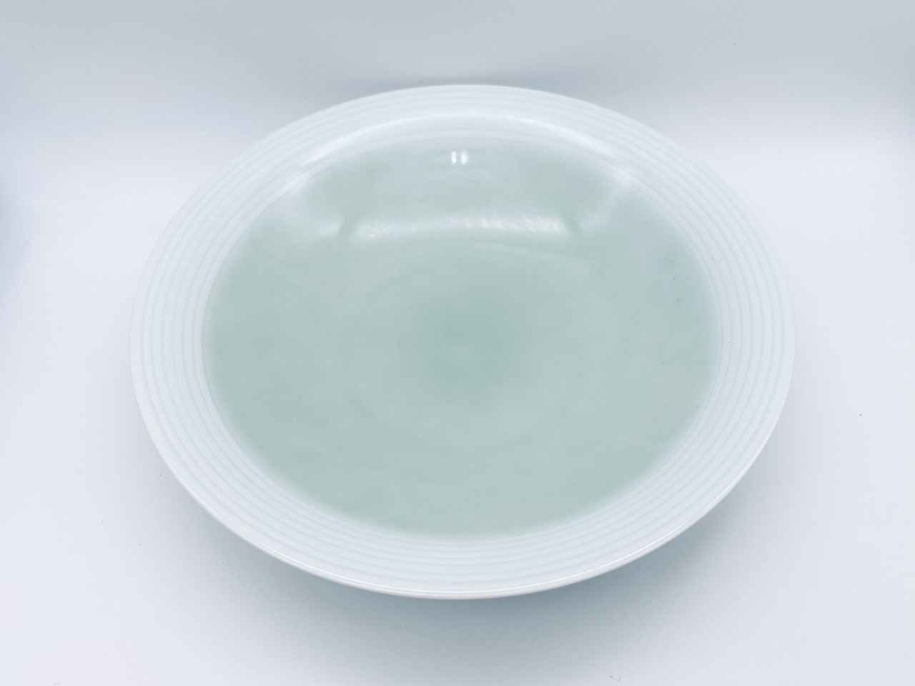 渕しのぎ掛け分け青磁鉢 しん窯青花匠 限定商品