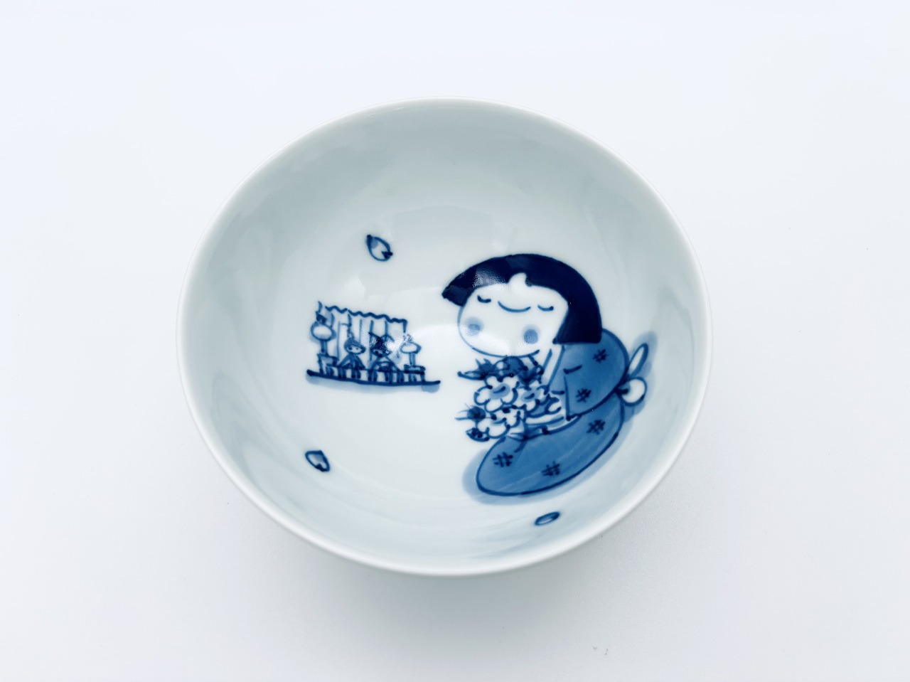 ひなまつり３２丸飯碗