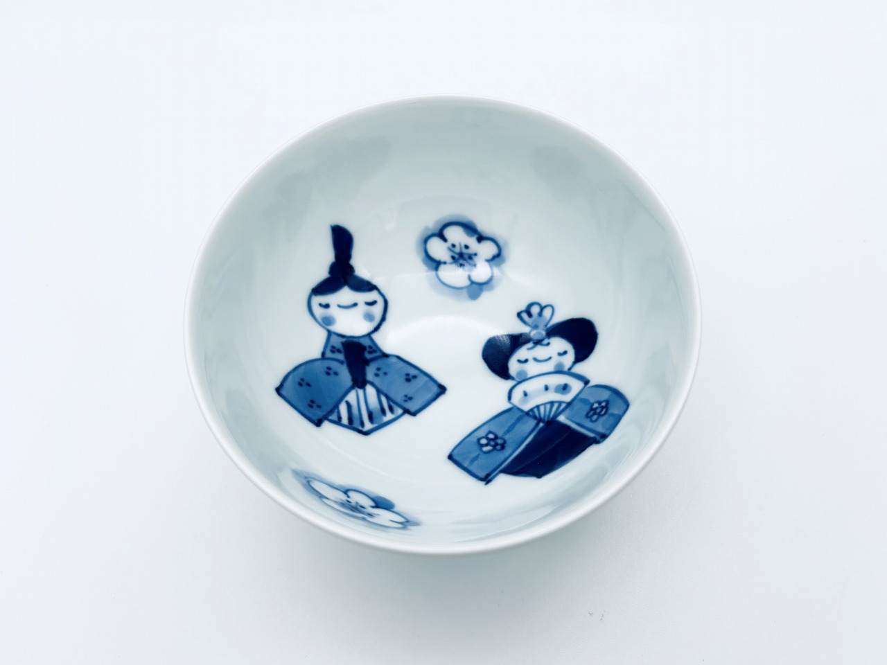 ひな人形32丸飯碗