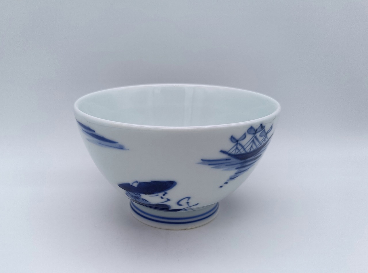 異人づくし　入れ子碗　小　しん窯青花　限定商品