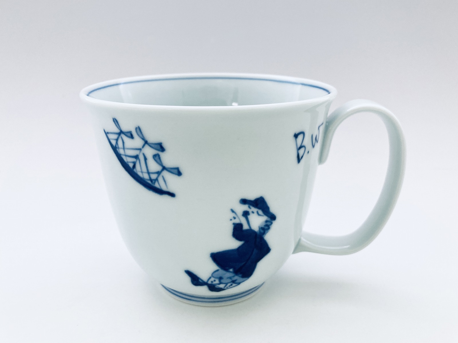 異人づくしLAKマグしん窯青花