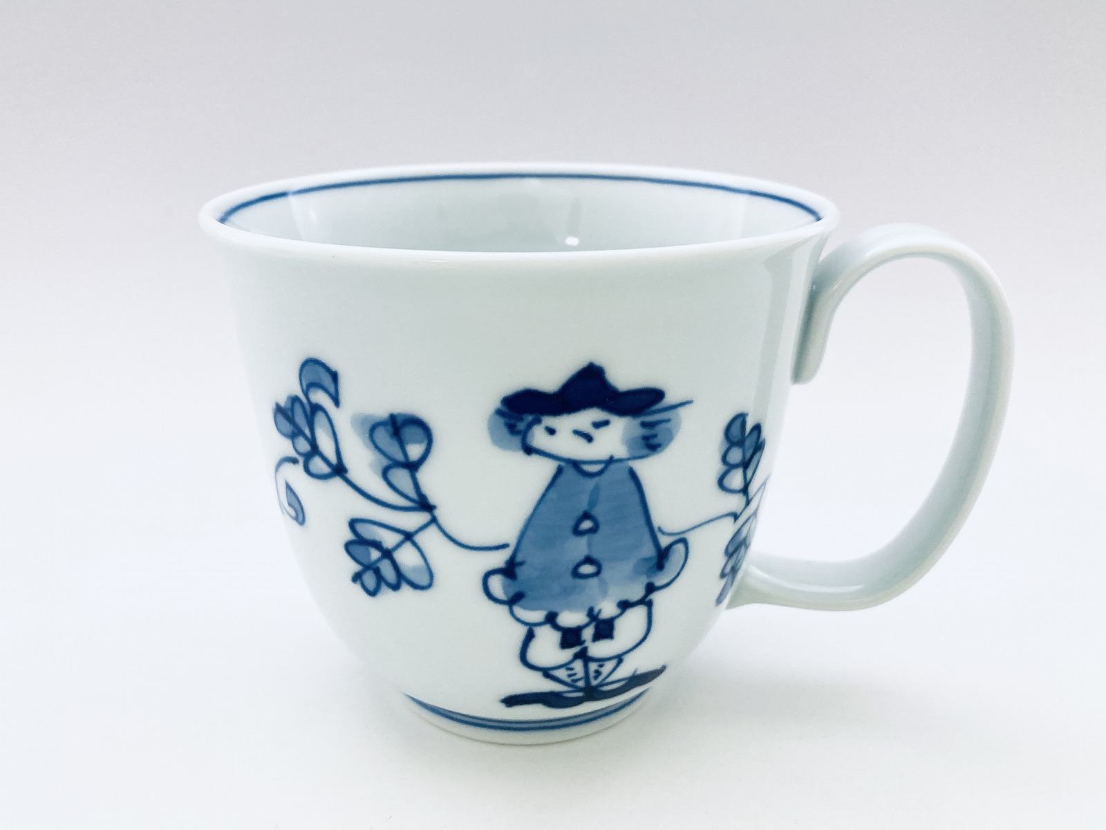 唐草異人 LAKマグしん窯青花