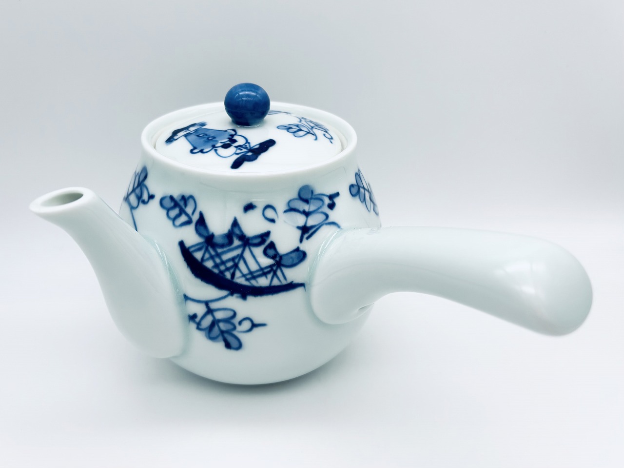 唐草異人新立急須