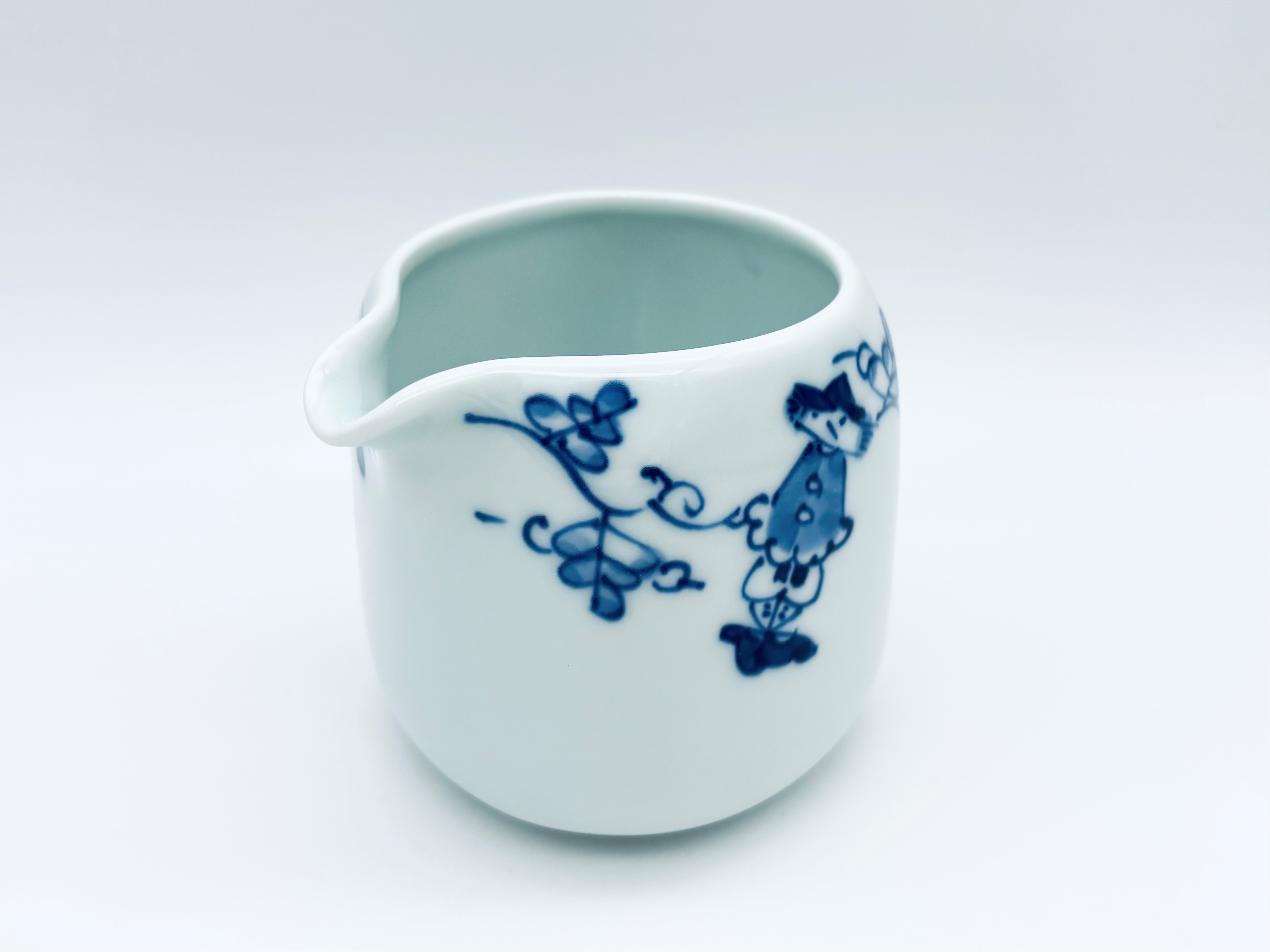 唐草異人角片口