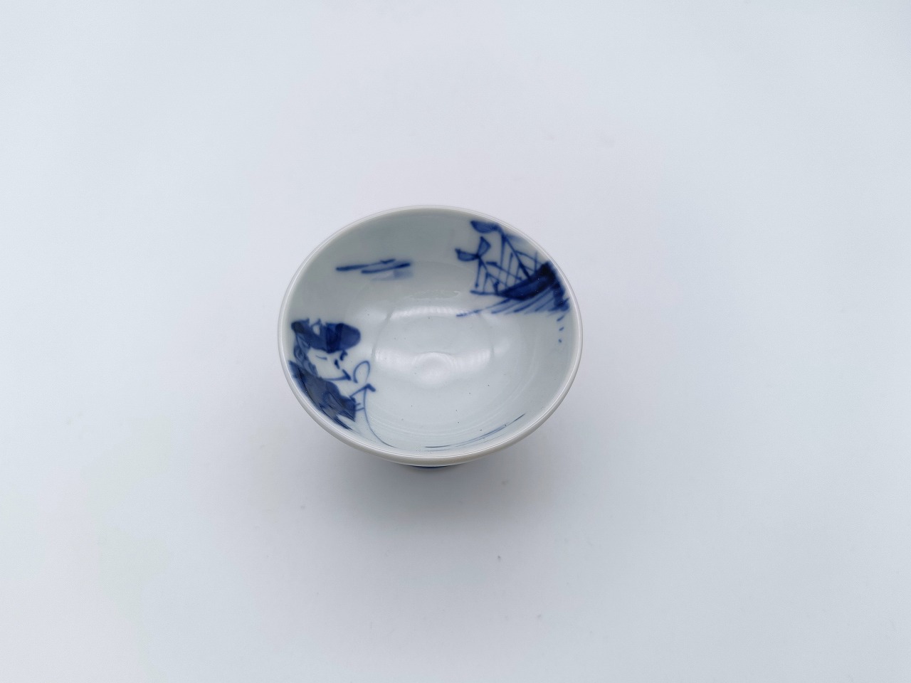 紅毛人_高台盃　しん窯青花　限定商品