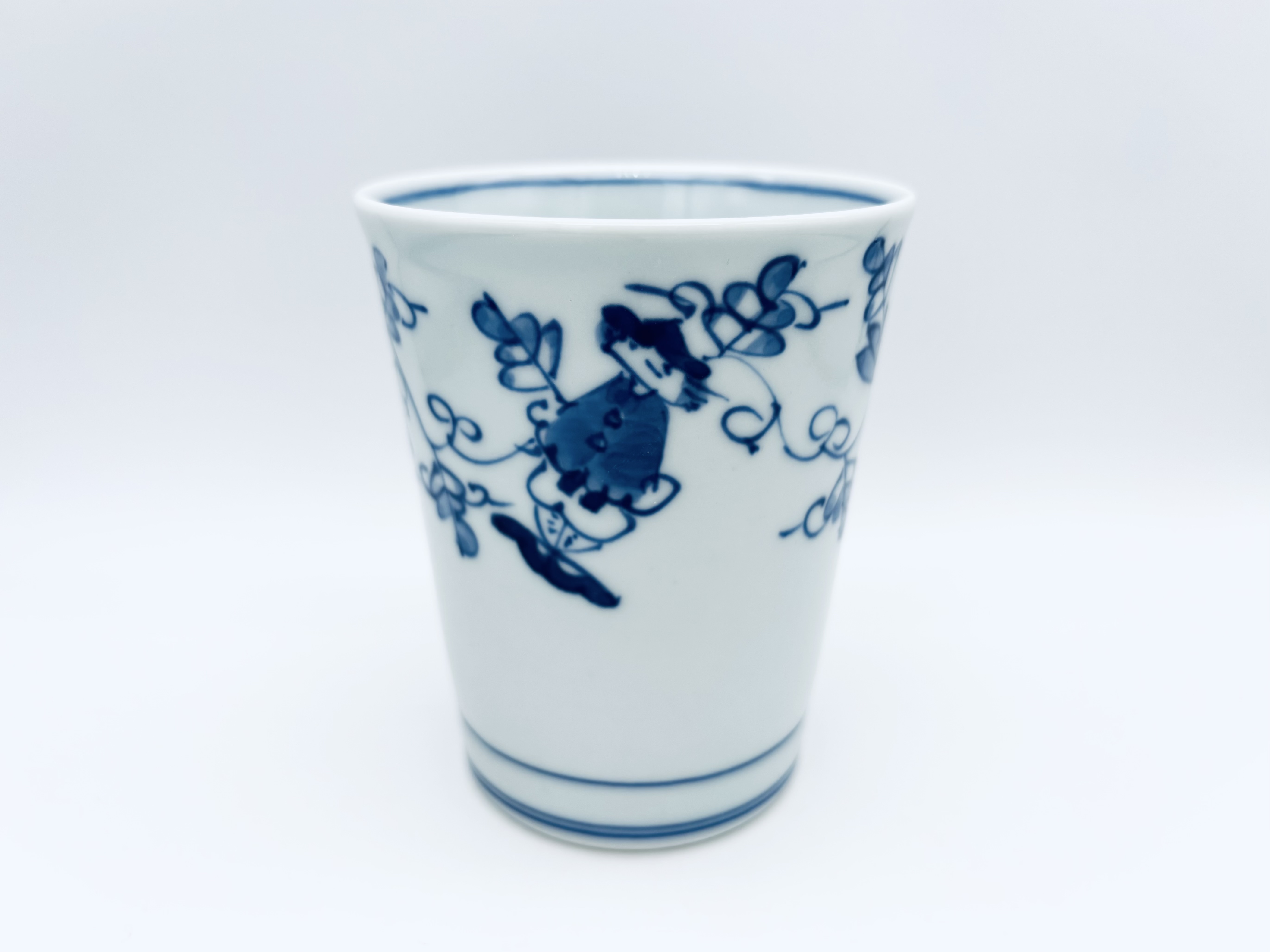 唐草異人ミルクカップ