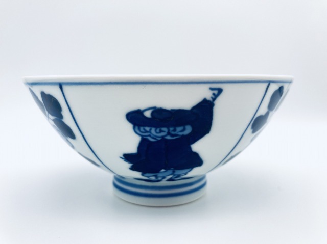 中国美術青花牡丹紋高足碗 青花唐草文高足碗 文化遺産オンライン