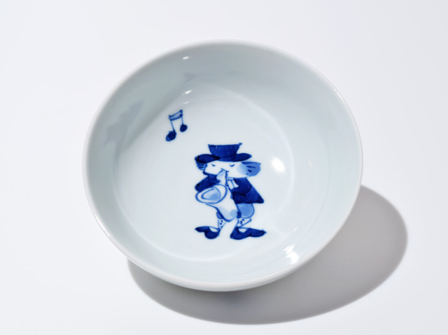 青色花柄彫刻ボウル 楽天市場】BLUE彫 マグカップ | (約12×8×9cm/約320cc) 電子