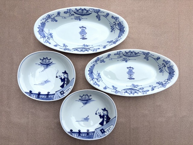 【限定5セット】2026年 福袋 しん窯青花　ペアで揃えるお買い得の器４点セット　1-D