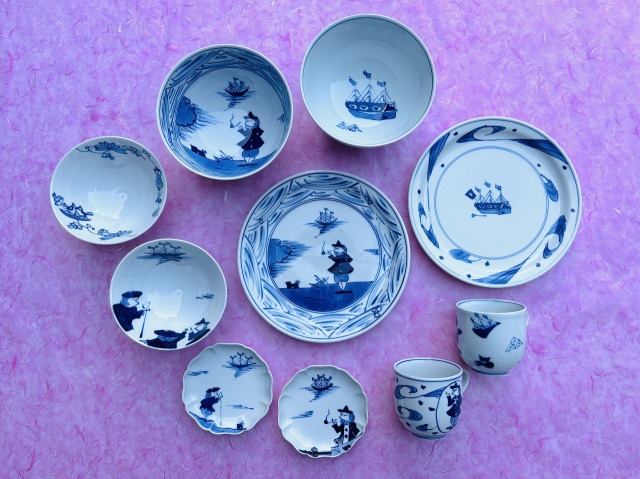 【限定5セット】2026年 福袋 しん窯青花　食卓がより豊かに！今すぐ使える器10点セット 2-C