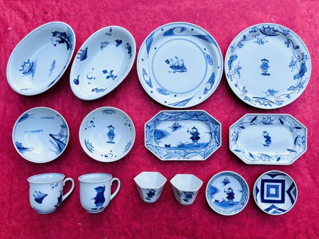 【限定5セット】2026年 福袋 しん窯青花　お友達へのプレゼントにも使える器14点セット　3-A