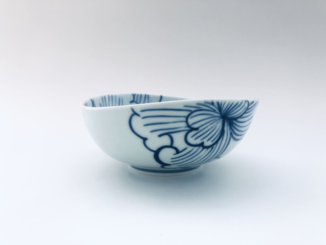 魚紋太鼓形花器 陶芸家村田森作品 新品未使用 激レアアイテム BOTAN楕円組鉢(盛鉢1個、取鉢2個)しん窯青花匠