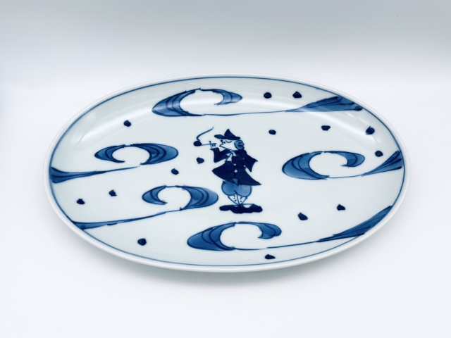 大航海小判幅広焼皿