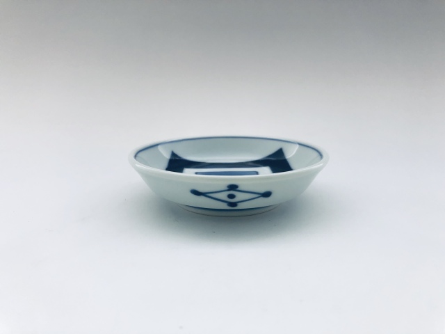 江戸紋渕上り3寸皿