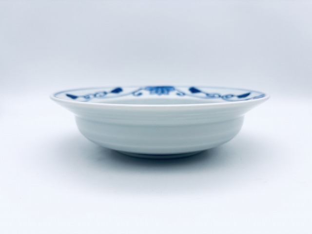 渕唐草さすらい異人 ラクタク鉢しん窯青花　限定商品